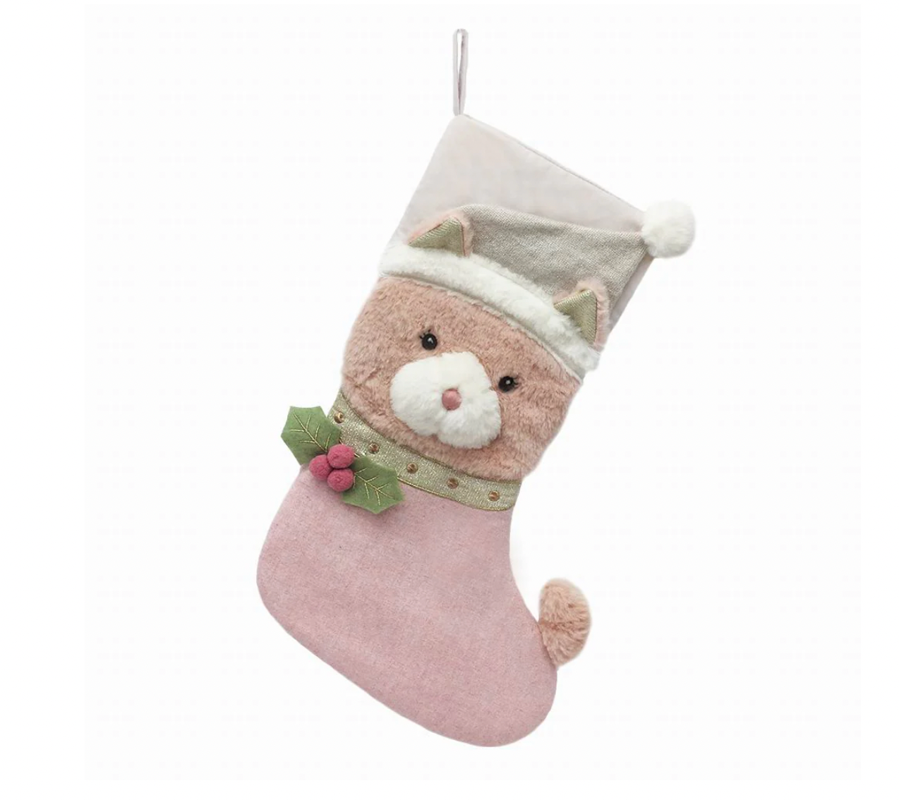 Mon Ami Merry Kitty Christmas Stocking