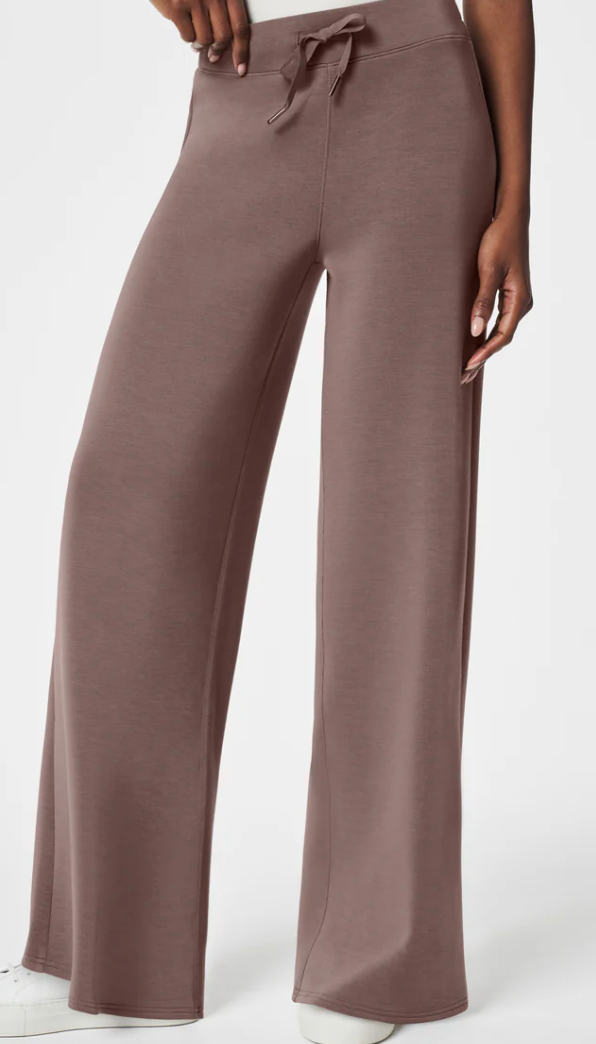 Spanx AirEssentials Wide Leg Pant- Smoke