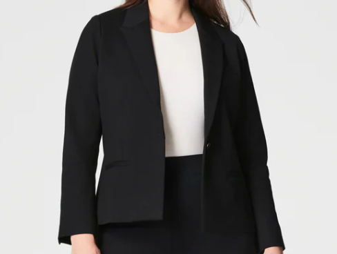 SPANX Ponte Blazer- Classic Black