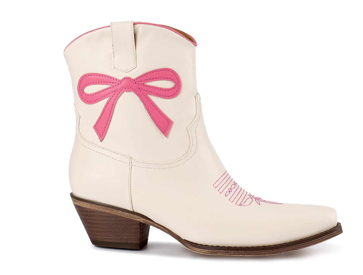 Marfa The Minnie Pearl Boots in Pink