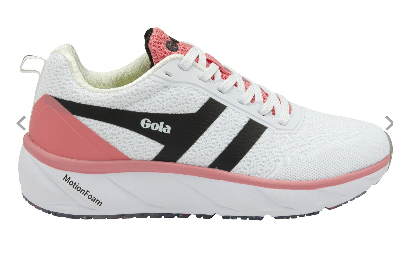 Gola Performance Women's Typhoon RMD Sneakers in White/Black/Tea Rose