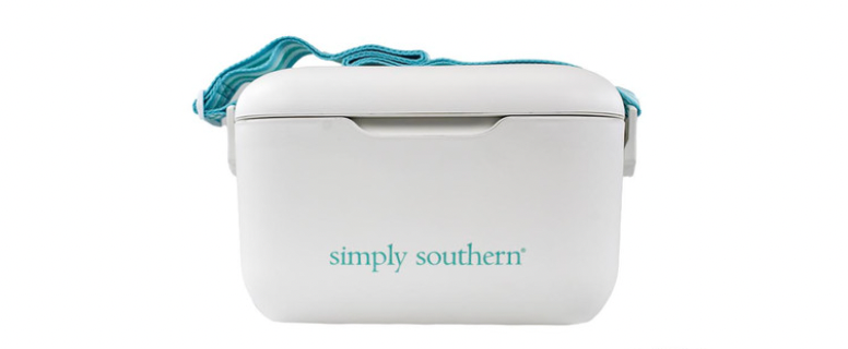 Simply Southern 13 Quart Cooler- White