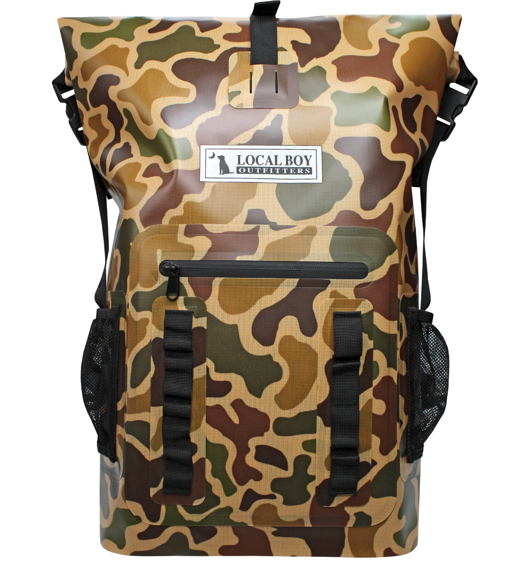 Local Boy Dry Bag in Old School Camo