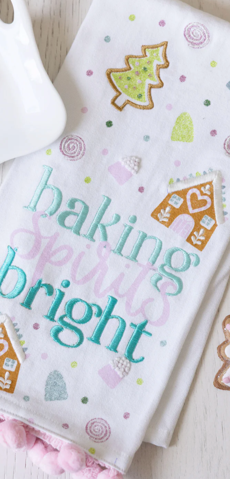 Mary Square Baking Spirits Tea Towel