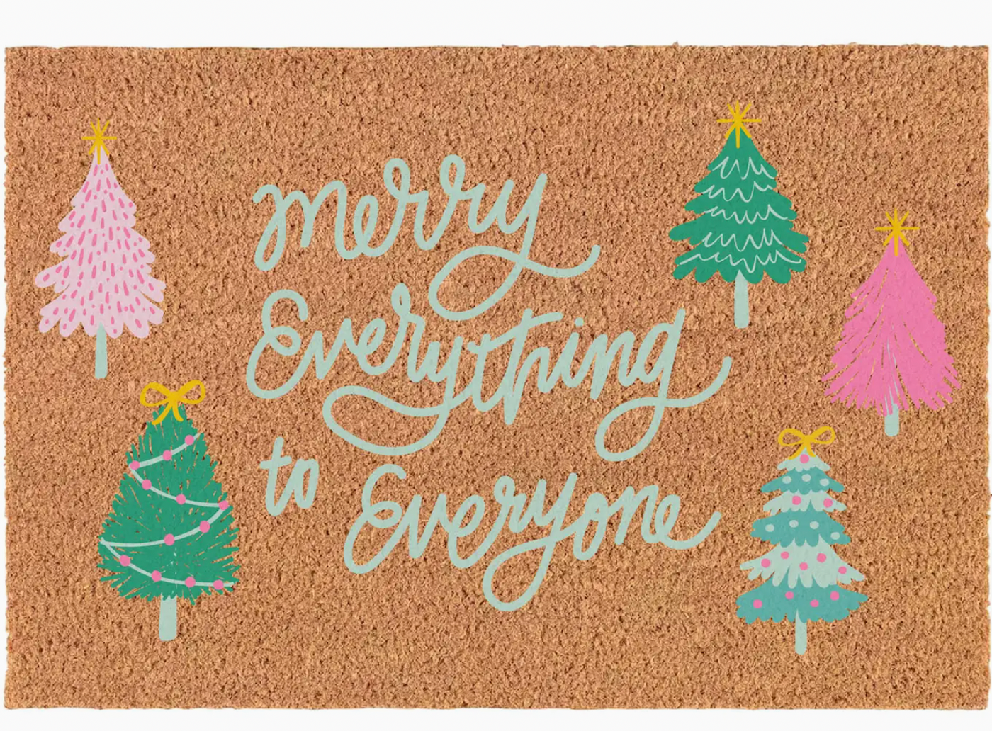 Mary Square Merry Everything Door Mat