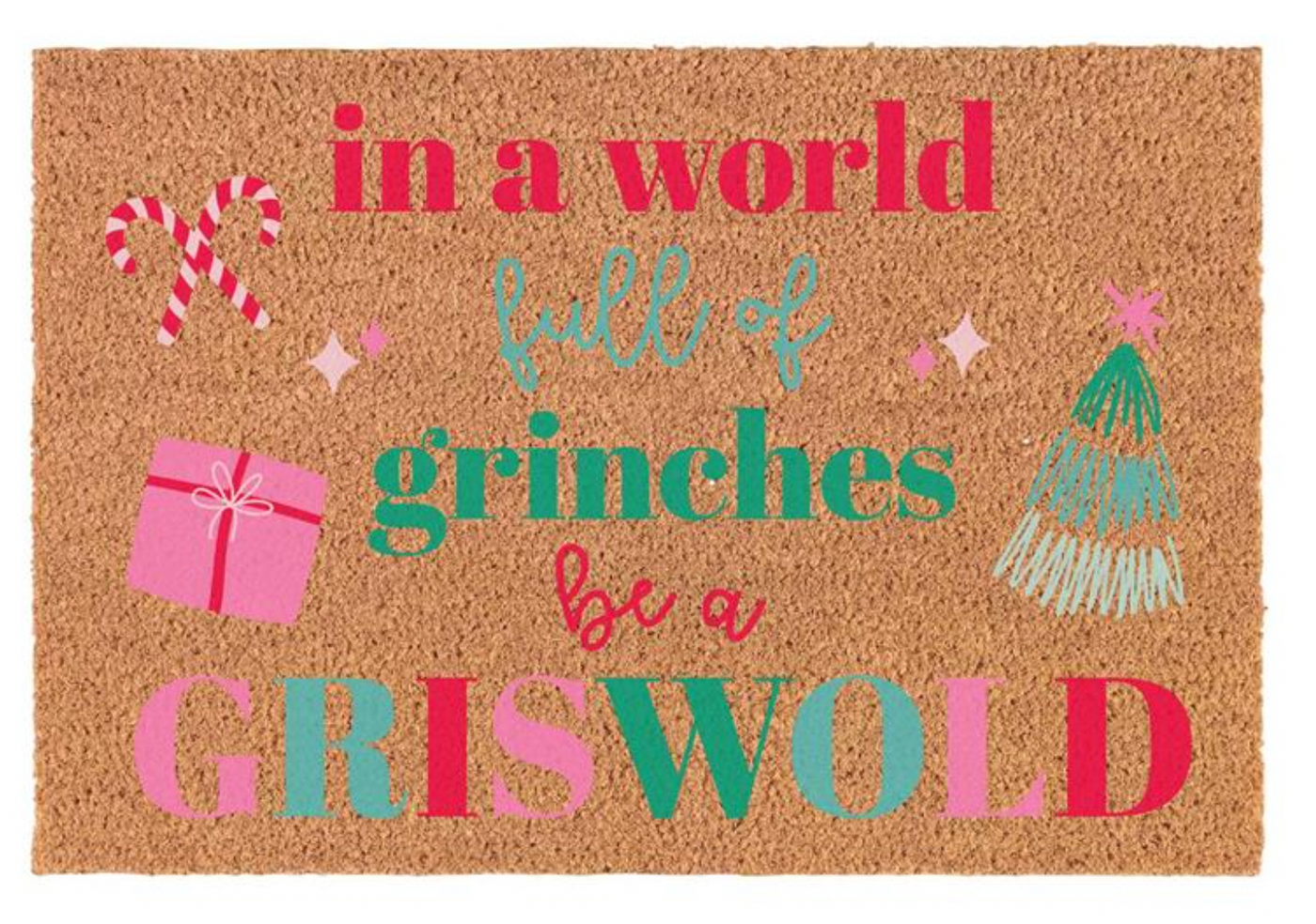 Mary Square Griswold Door Mat