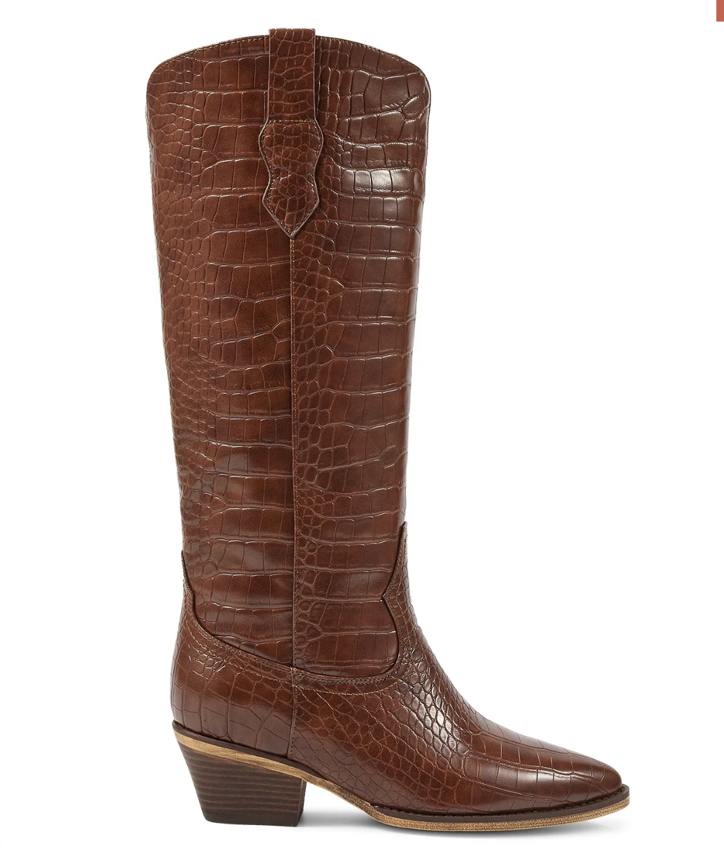 Marfa The LeAnn Boots in Chocolate Brown