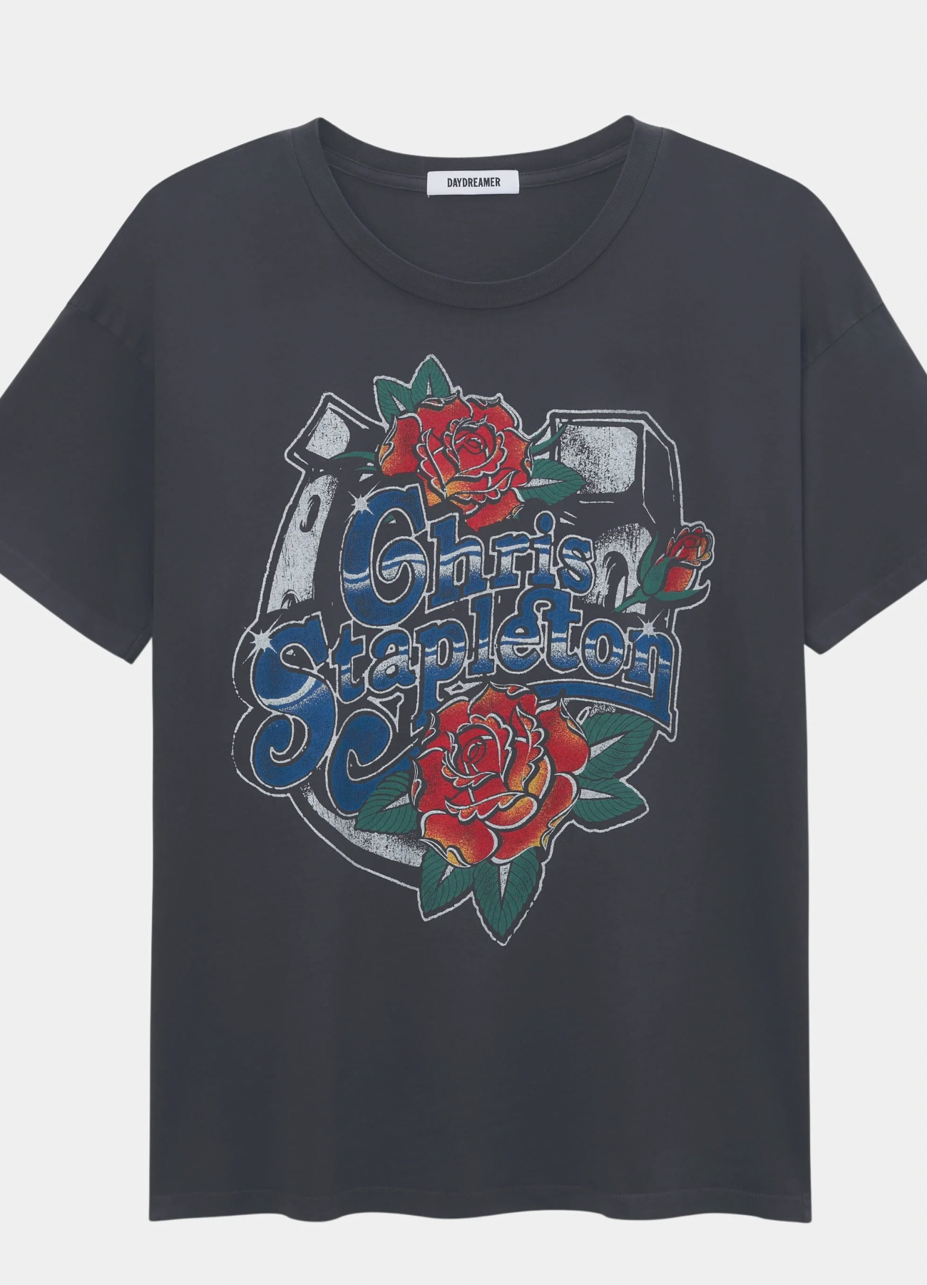 Daydreamer Chris Stapleton Distressed Horseshoe Merch Tee