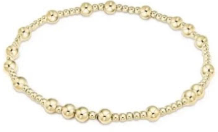 Lauren Kenzie Gold Multi Beaded Bracelet