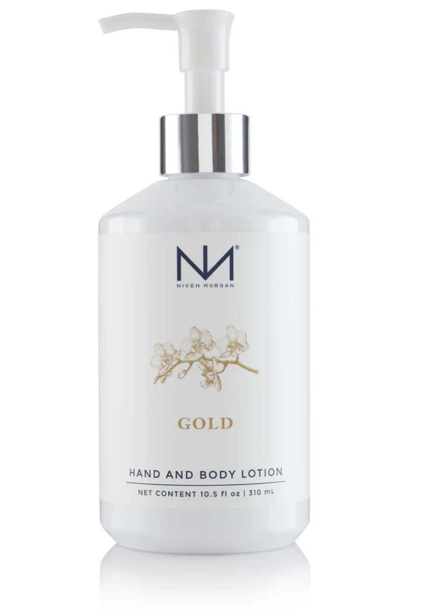 Niven Morgan Gold Hand and Body Lotion