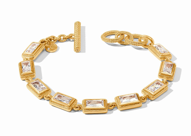 Julie Vos Baguette Tennis Bracelet