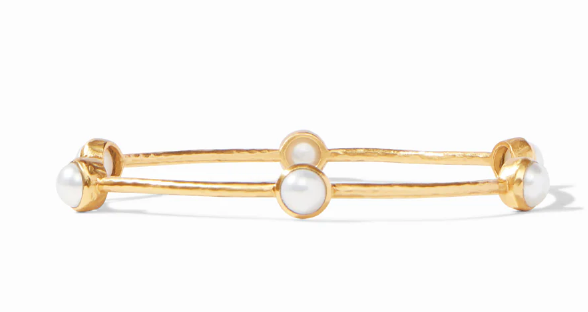 Julie Vos Milano Luxe Pearl Bangle