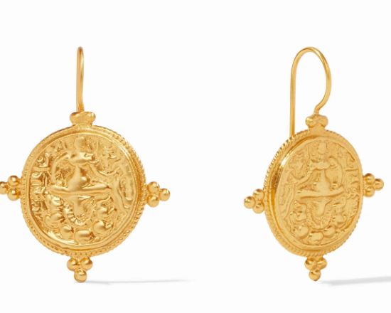 Julie Vos Quatro Coin Earring