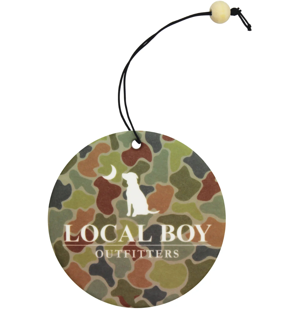 Local Boy River Camo Air Freshener