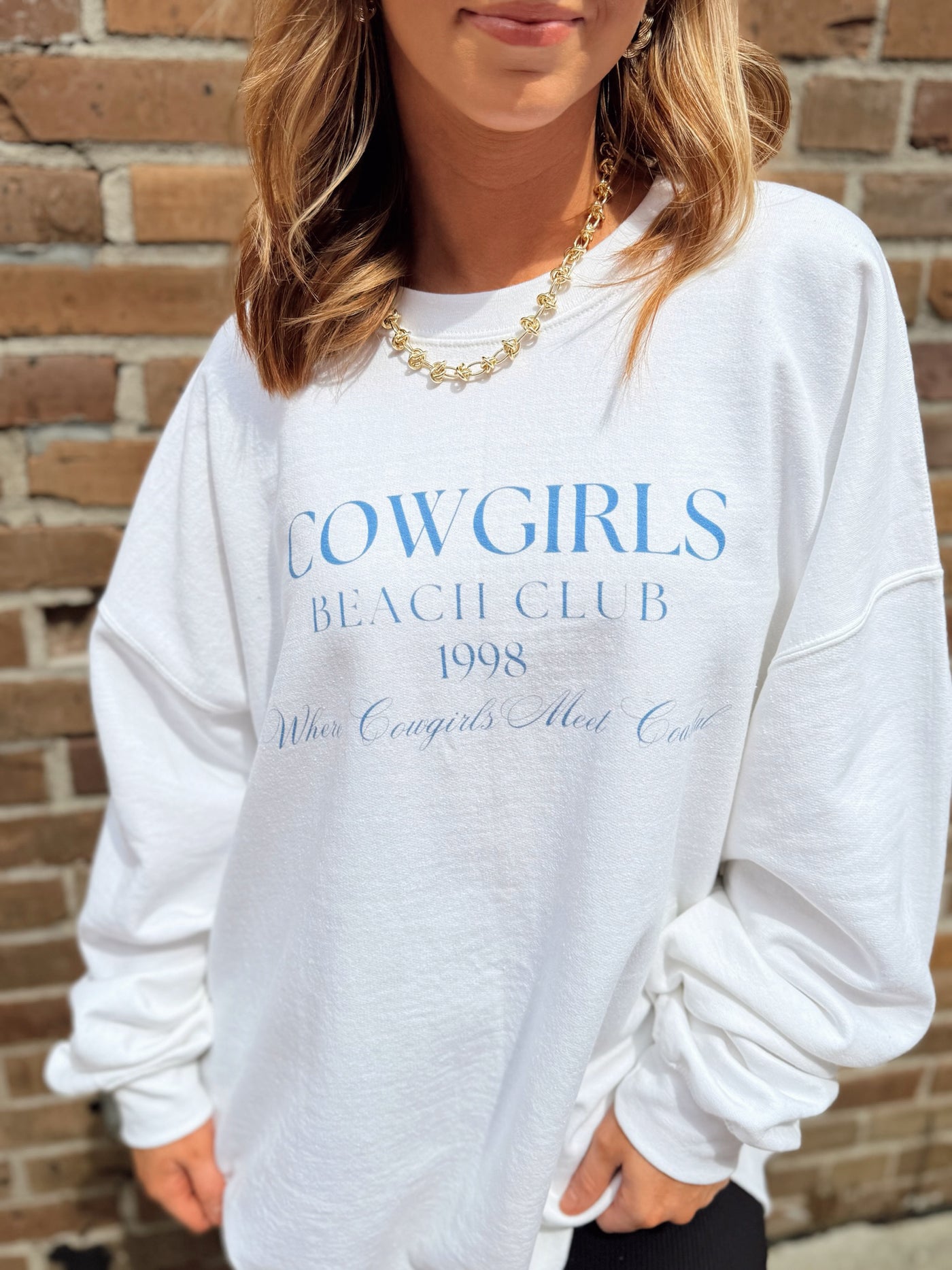 26Threads Cowgirls Club Sweatshirt