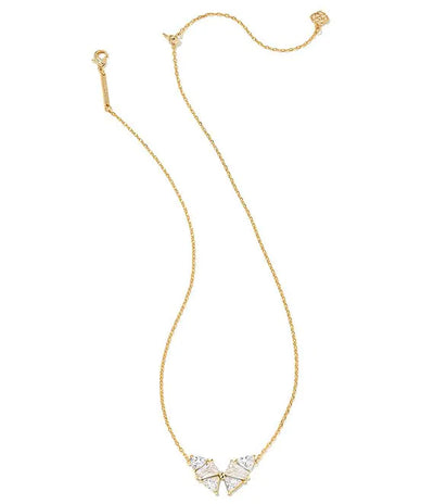 Kendra Scott Blair Butterfly Necklace in Gold