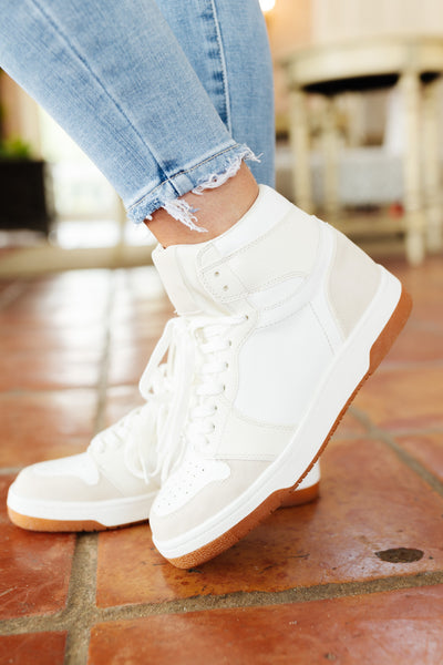 ShuShop Rebecca Bone High Top Sneaker