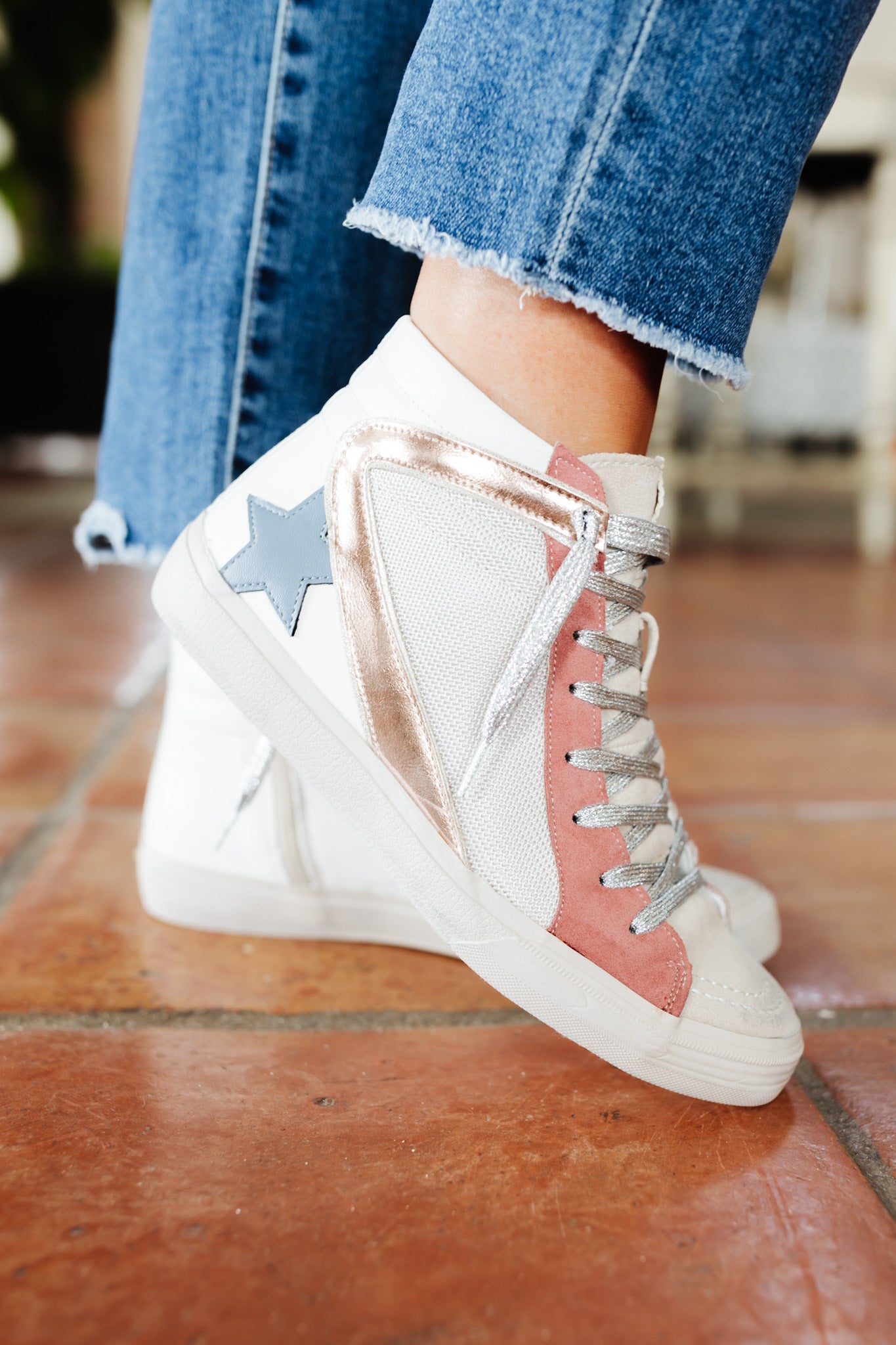 Mauve ShuShop Roxanne Sneaker