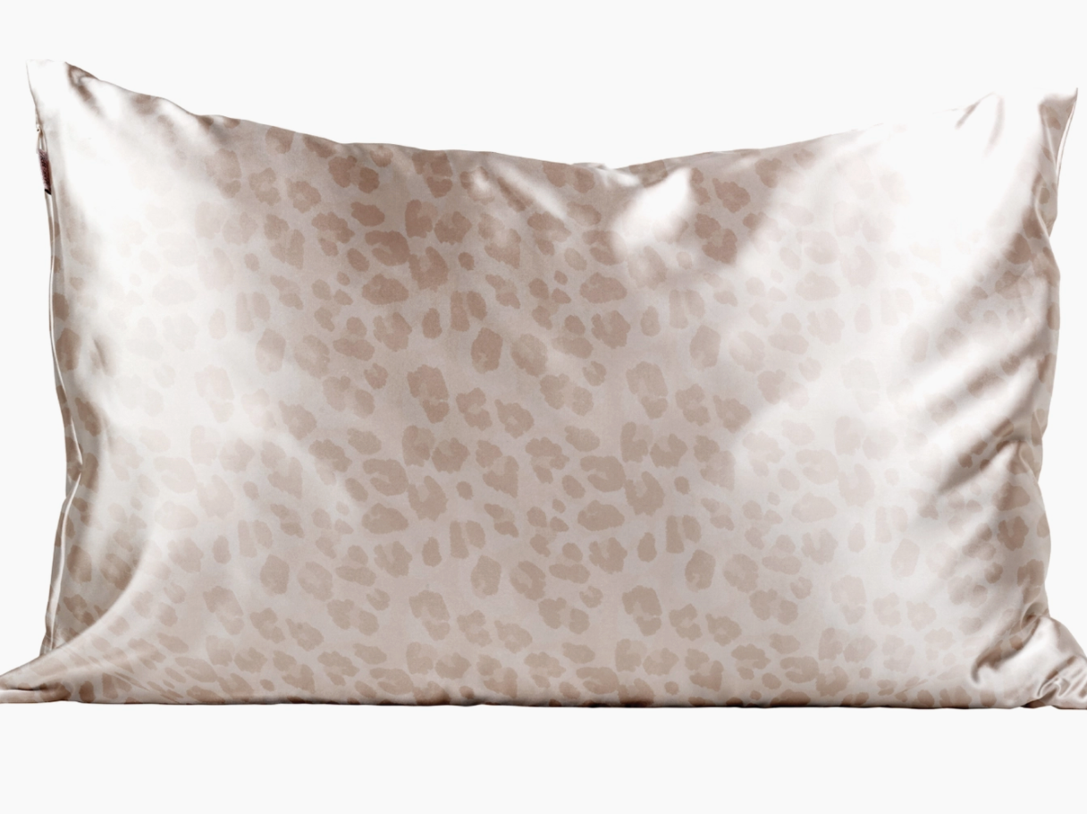 KITSCH Leopard Satin Pillowcase
