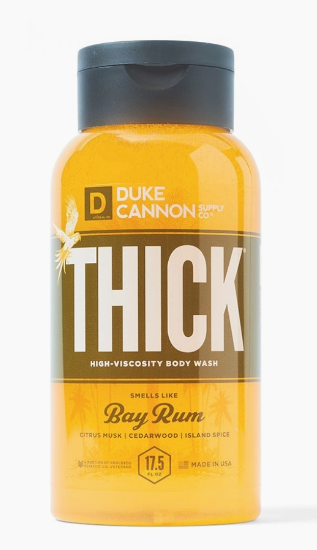 Duke Cannon THICK High Viscosity Body Wash - Bay Rum