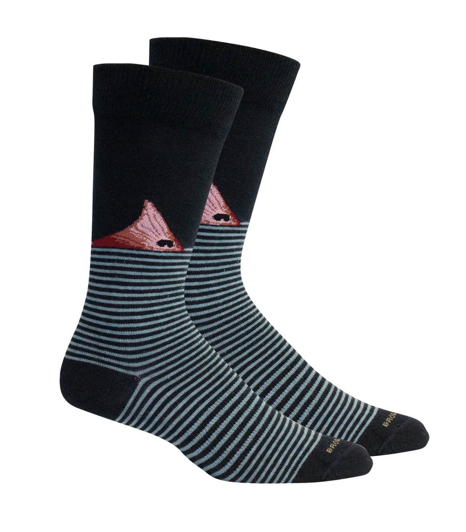 Brown Dog "Fort Fisher - Navy" Socks