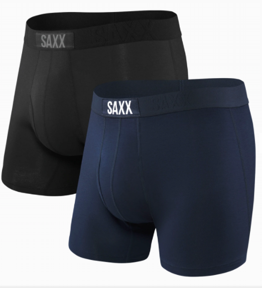 SAXX Ultra Boxer Brief 2PK -Black/Navy