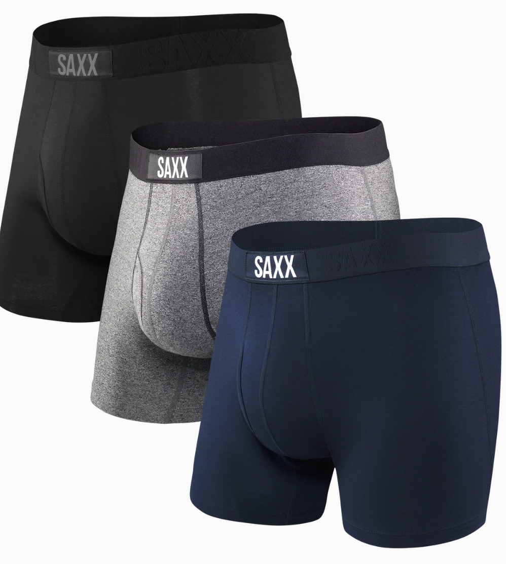 Saxx Ultra 3pk Men's Boxer Briefs - Classic