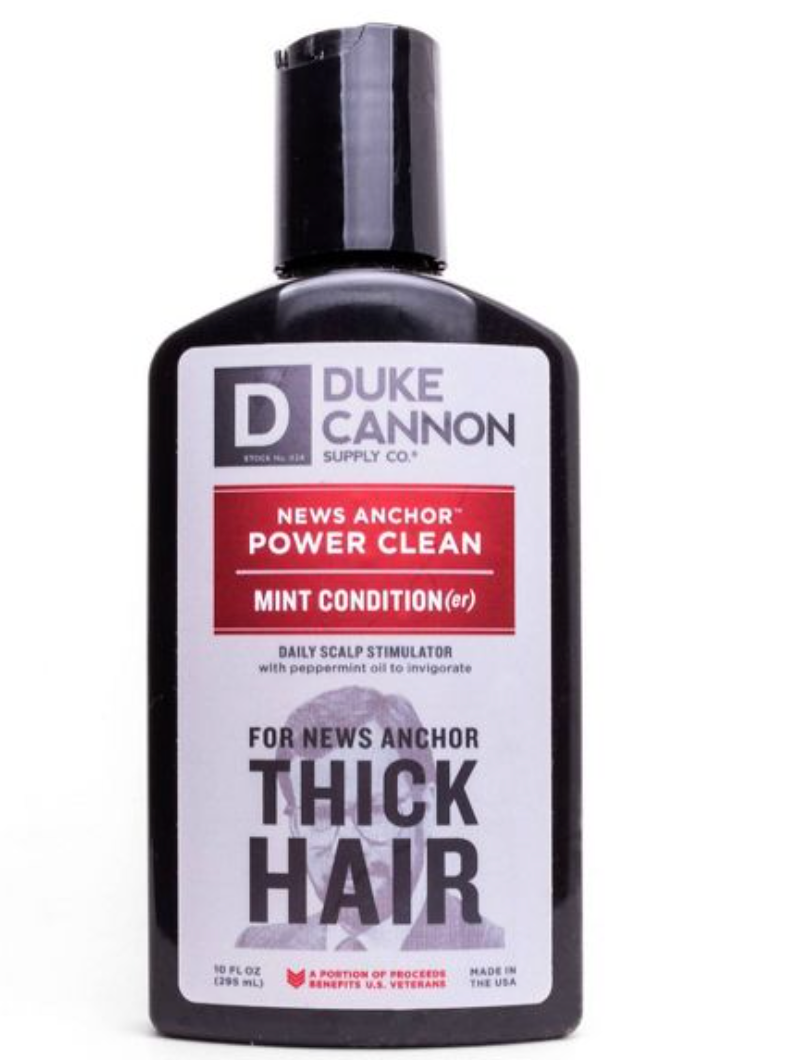 Duke Cannon Power Clean Charcoal Shampoo + Conditioner Set