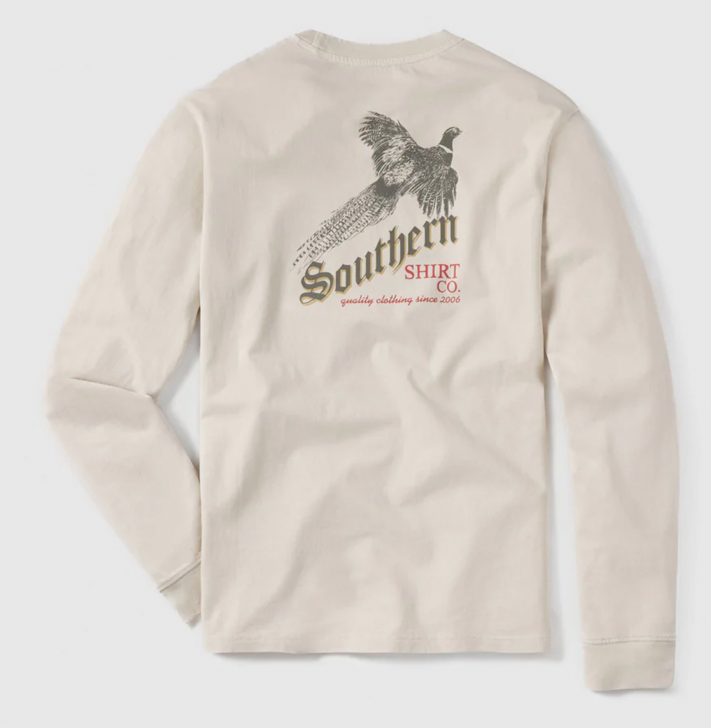 Southern Shirt Long Sleeve Upland Lager Tee - Linen