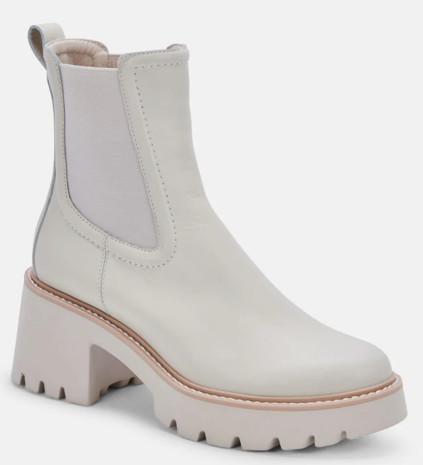 Dolce Vita Hawk H2O Booties in Ivory Leather