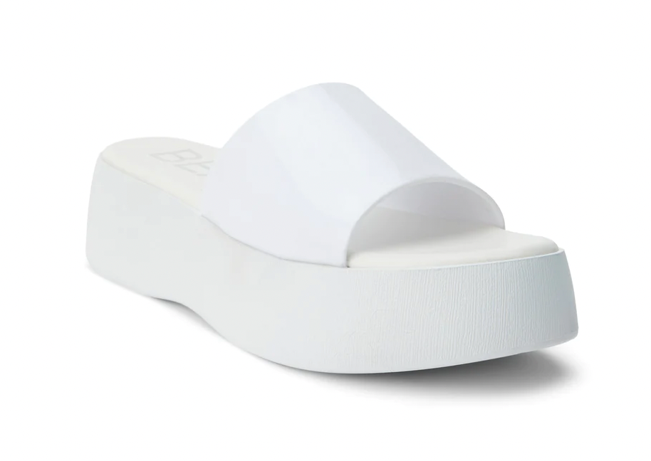Matisse Solar Platform Sandal in White