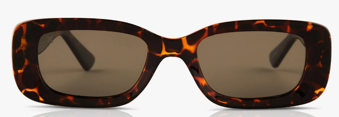 Dime Eyewear Antonio Tortoise Grey Polarized Sunglasses