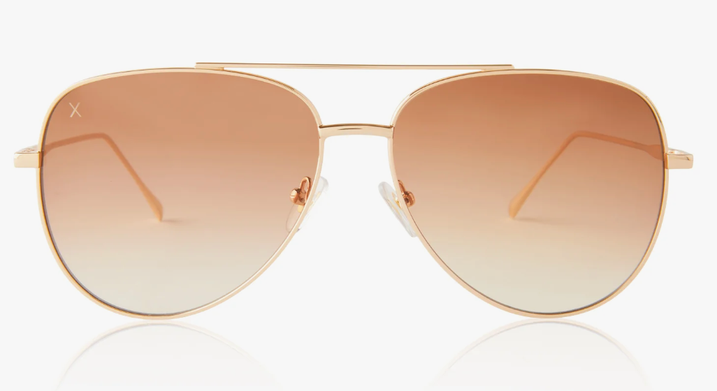 Dime Eyewear Venice Gold Sienna Sunglasses