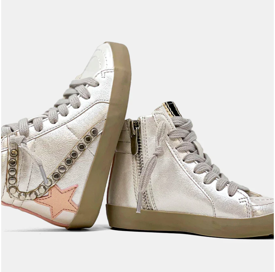 ShuShop RiRi Toddler Sneakers in Pearl