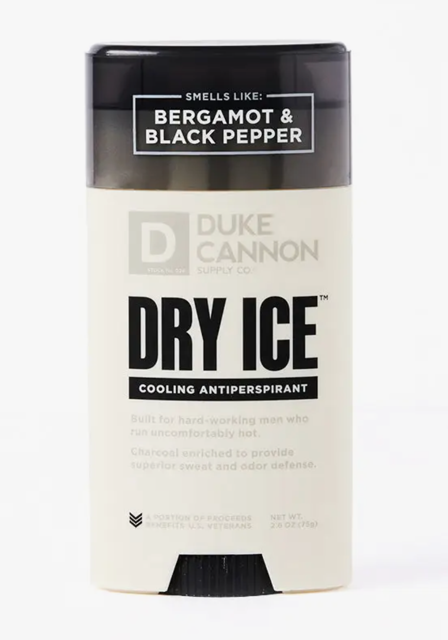 Duke Cannon Dry Ice Cooling Antiperspirant+Deo (Bergamot & Black Pepper)
