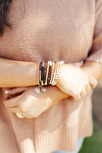 BuDhaGirl Chocolate Valentina Wrap Bracelet