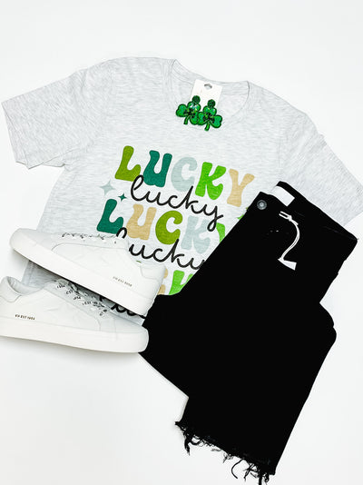 Lucky St. Patricks Day Graphic Tee