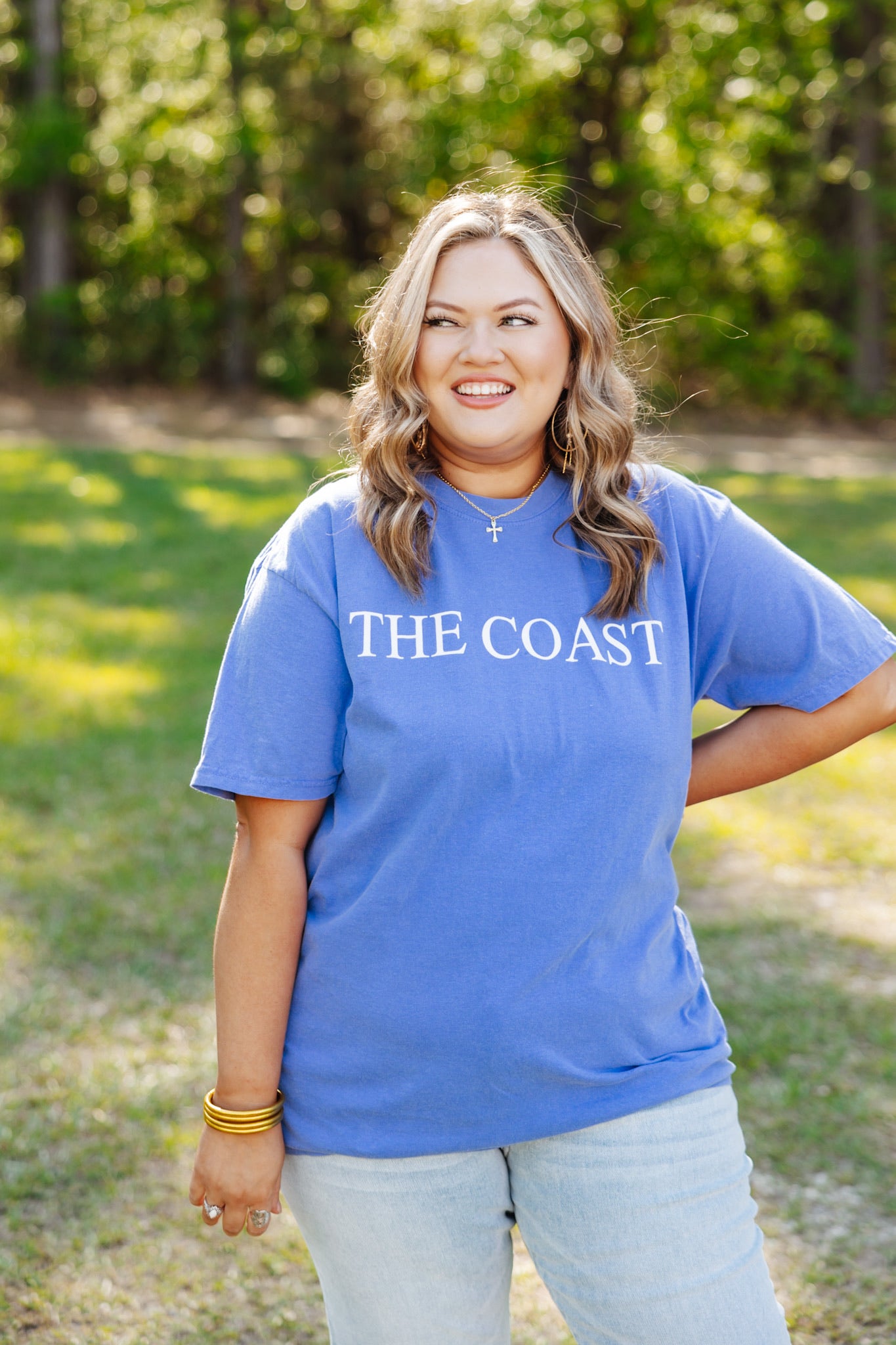 Periwinkle 'The Coast' Graphic Tee
