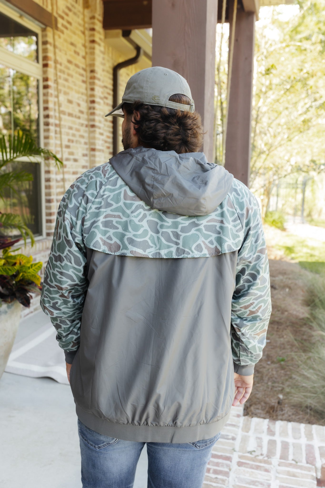 Burlebo Retro Duck Camo Windbreaker