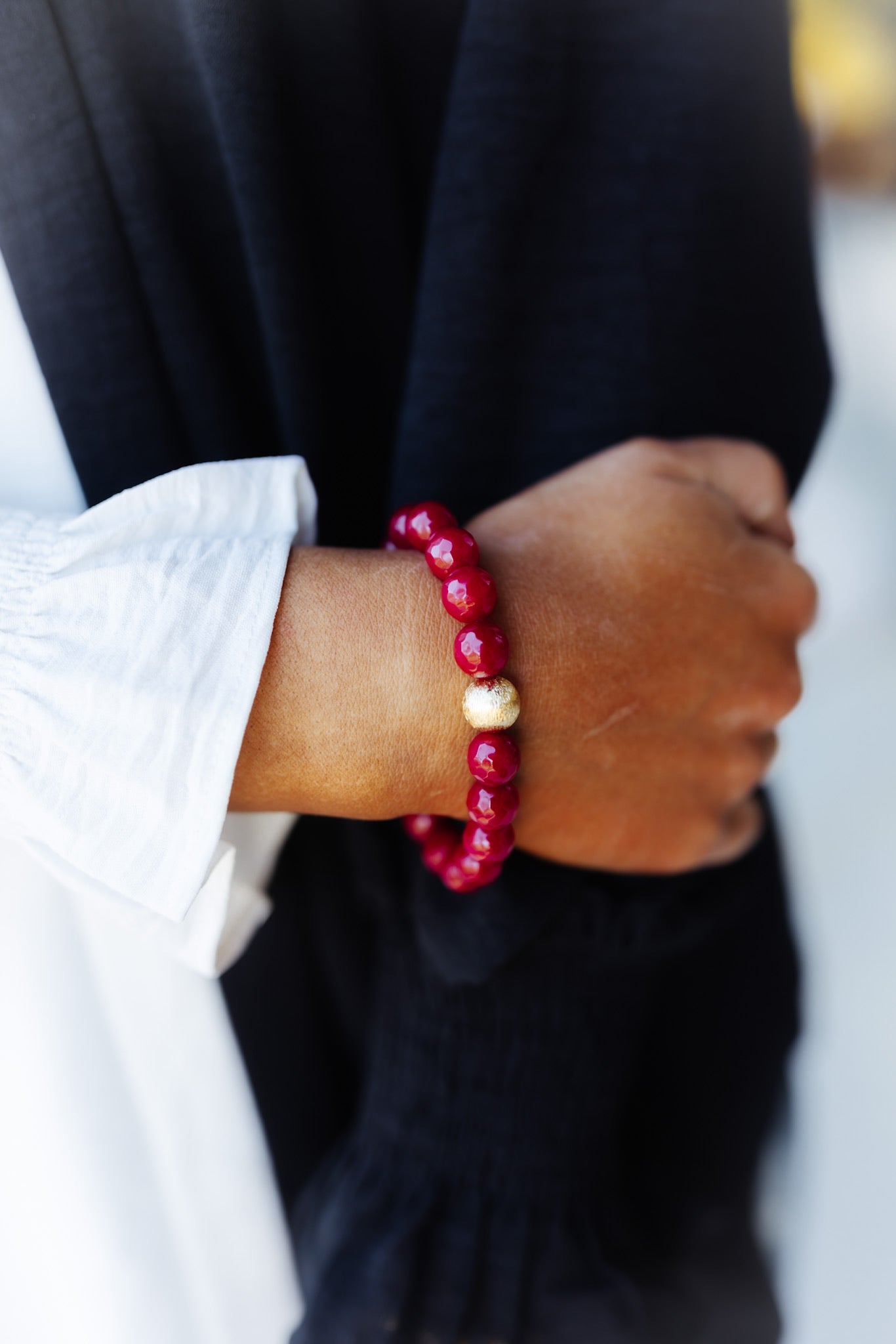 BuDhaGirl Ruby Bianca Bracelet