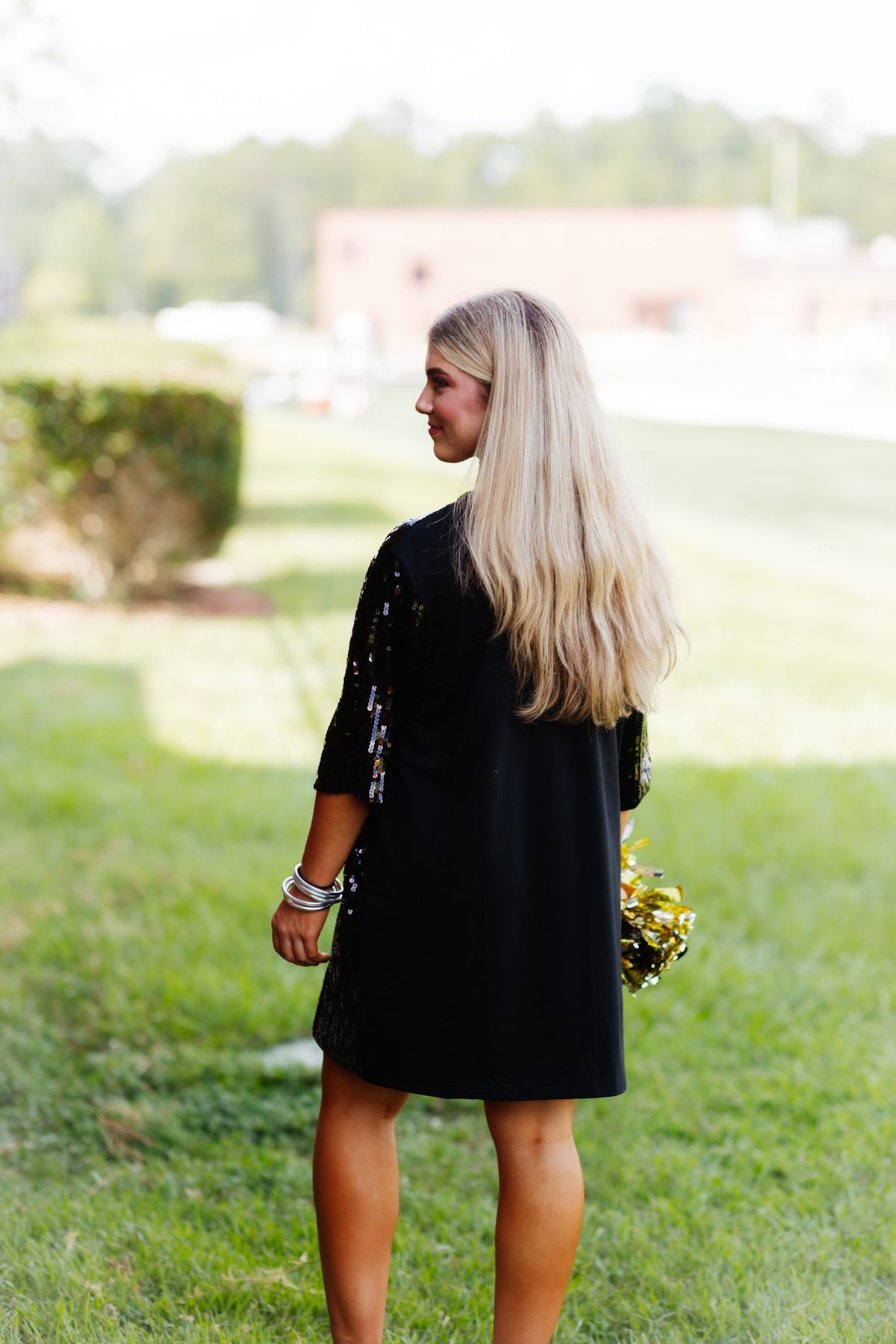 Saint Sequin Tee Dress