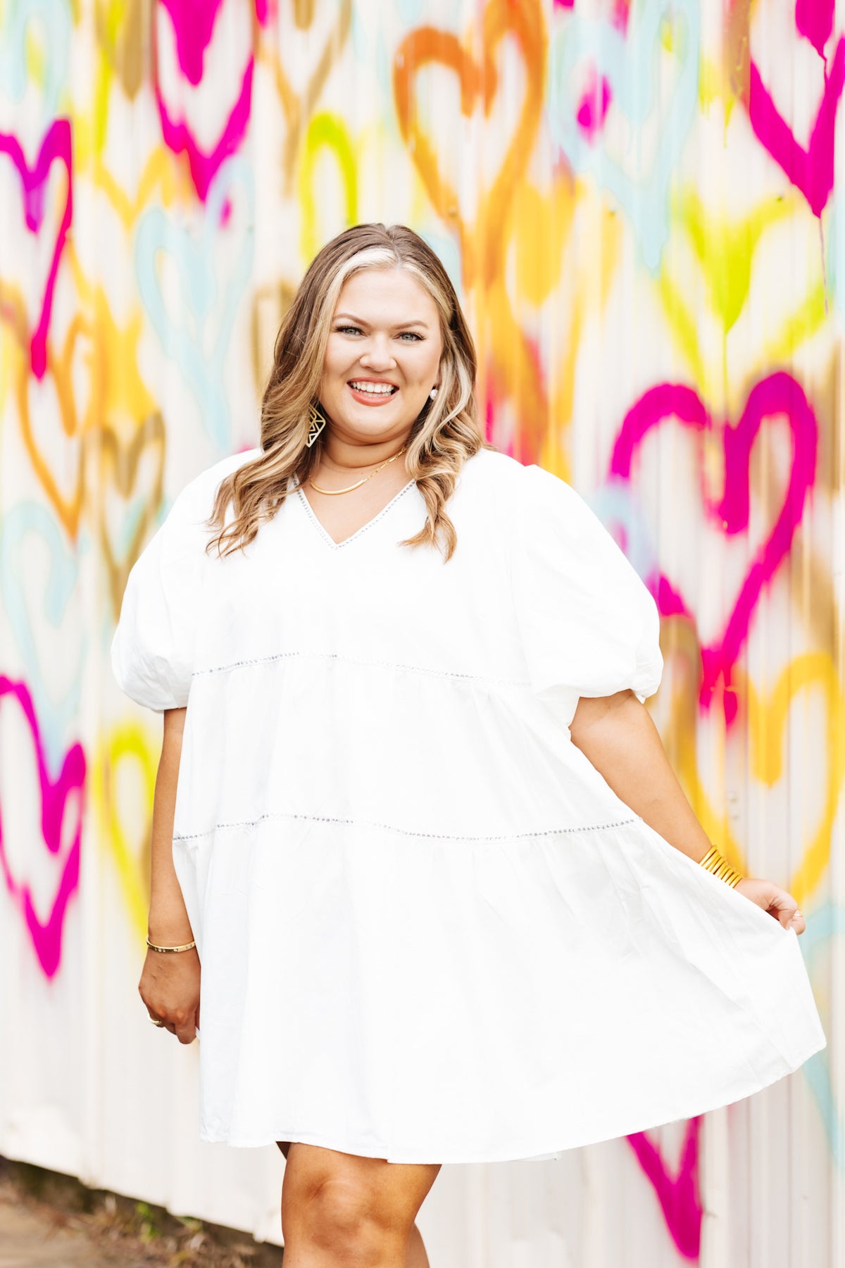 White Baseball Jersey Queen of Sparkles Dress Extra Small