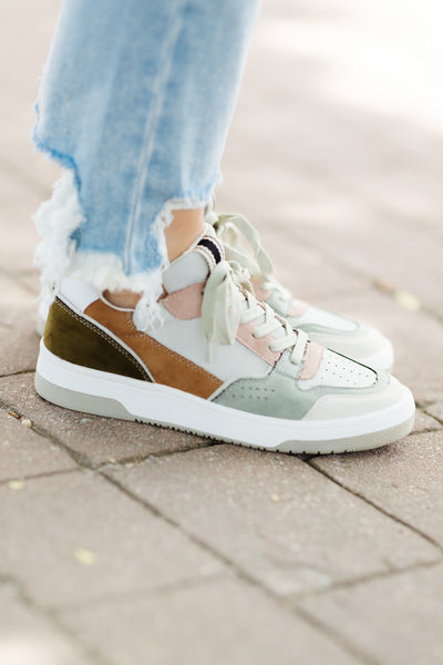 ShuShop Romi Green Mix Sneaker