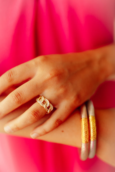 Jennifer Thames Gold Tessie Ring