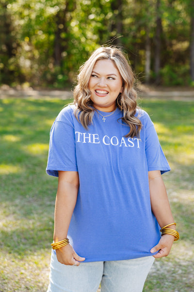 Periwinkle 'The Coast' Graphic Tee