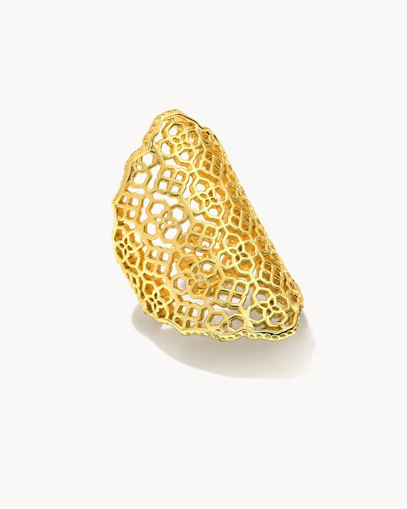 Kendra Scott Boone Cocktail Gold Ring
