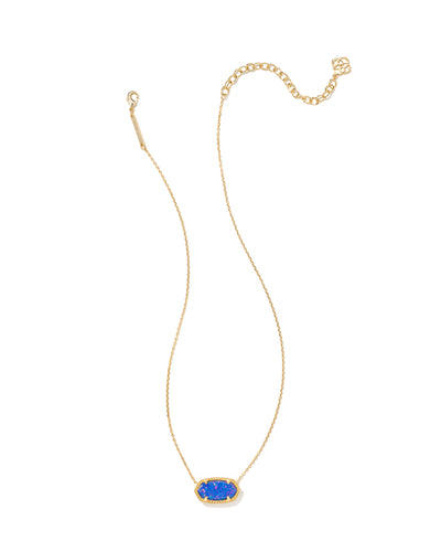 Kendra Scott Elisa Gold Necklace in Indigo Opal